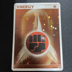 Basic Fighting Energy Blizzard Energy DPt Promo Pokemon Card - Image 1
