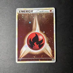 Basic Fire Energy Blizzard Energy DPt Promo Pokemon Card - Image 1
