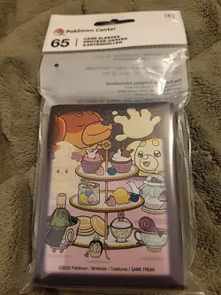 Pokemon Center Card Sleeves - Teatime Delights 65 Count - Image 1