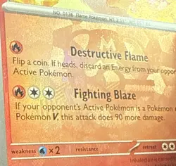 Pokemon TCG Flareon (Master Ball) 013/131 SV Prismatic Evolutions Holo - Image 2