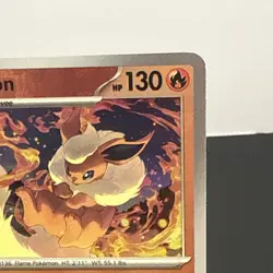 Pokemon TCG Flareon (Master Ball) 013/131 SV Prismatic Evolutions Holo - Image 4
