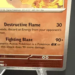 Pokemon TCG Flareon (Master Ball) 013/131 SV Prismatic Evolutions Holo - Image 5