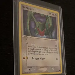 Pokemon TCG Vintage Rayquaza POP Series 1 Promo English 2004 3/17 (NM Condition) - Image 4