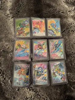 Pokemon 2026 First Partner Series 1 Illustration Collection Full Set 9 Promo -R - Image 2
