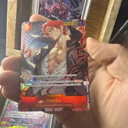 Namco Shanks OP01-120 Secret Rare Alternate Art Foil Premium Booster One Piece … - Image 2