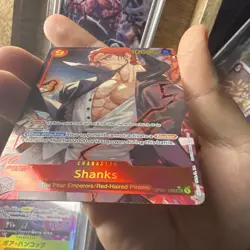 Namco Shanks OP01-120 Secret Rare Alternate Art Foil Premium Booster One Piece … - Image 5