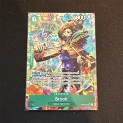 Brook One Piece CCG OP-15 OP15-032 EN Secret Rare Alt Art Foil Near Mint - Image 1