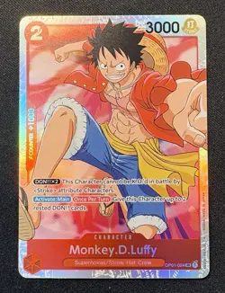 Monkey.D.Luffy OP01-024 - One Piece TCG - SR Super Rare English - Image 1