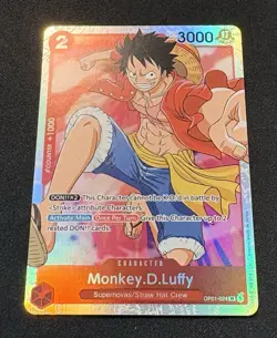 Monkey.D.Luffy OP01-024 - One Piece TCG - SR Super Rare English - Image 2