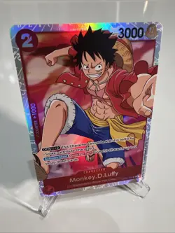 2022 One Piece Romance Dawn Monkey.D.Luffy Super Rare #OP01-024 - Image 1