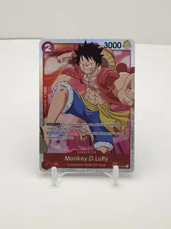 2022 One Piece Romance Dawn Monkey.D.Luffy Super Rare #OP01-024 - Image 1