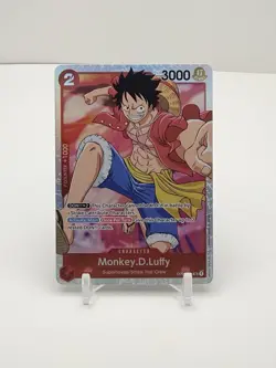 2022 One Piece Romance Dawn Monkey.D.Luffy Super Rare #OP01-024 - Image 3