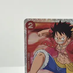 2022 One Piece Romance Dawn Monkey.D.Luffy Super Rare #OP01-024 - Image 3