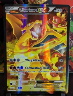 Pokemon TCG Charizard EX XY121 XY Black Star Promo Ultra Rare Card English - Image 1
