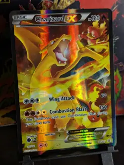 Pokemon TCG Charizard EX XY121 XY Black Star Promo Ultra Rare Card English - Image 2
