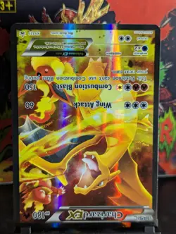 Pokemon TCG Charizard EX XY121 XY Black Star Promo Ultra Rare Card English - Image 3