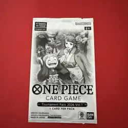 One Piece TCG Tournament Pack 2026 Vol 1 Brand New Sealed - Image 1