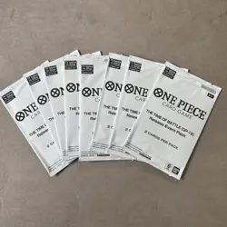 ONE PIECE OP-16 THE TIME OF BATTLE SEALED PRE-RELEASE EVENT PACK ENGLISH x 8 - Image 1