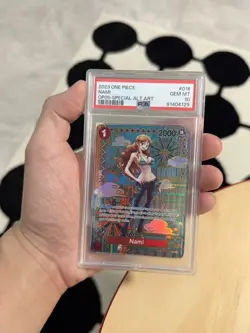 2023 One Piece Nami Special Alternate Art OP05-016, PSA 10 - Image 3