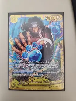 One Piece TCG Bartholomew Kuma OP12-119 SEC Legacy of the Master NM - Image 1