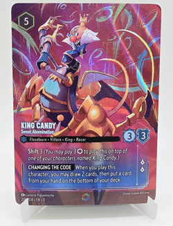 Disney Lorcana King Candy - Sweet Abomination 218/204 Foil English Enchanted - Image 1