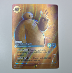 Disney Lorcana Baymax -Personal Healthcare Companion Enchanted Foil 218/204 EN 6 - Image 1