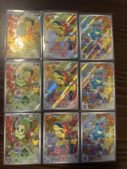 Pokemon Johto Starters Full Illustration Cards From New First Partners Series 2 - Image 1