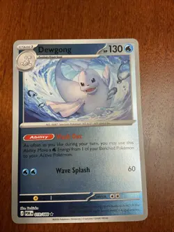 Dewgong 019/088 Perfect Order Reverse Holo Rare Pokemon TCG Card - Image 1