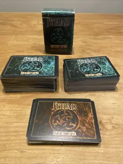 Jyhad & Vampire Collectible Trading Card Game 1994 Mixed Lot With Over 280 Cards - Image 1