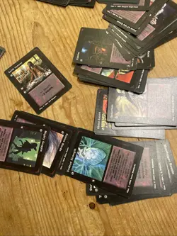 Jyhad & Vampire Collectible Trading Card Game 1994 Mixed Lot With Over 280 Cards - Image 5