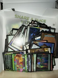 Magic: The Gathering TMNT Mixed Card Lot Foils, Borderless, Lands *25+ cards* - Image 1