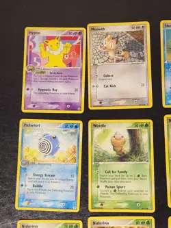 Leaf Green & Fire Red (17) Pokemon Cards Non Holo Bulk Lot Tcg Trade Vtg Card Ga - Image 2