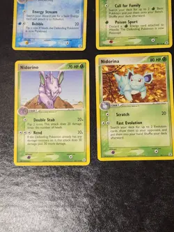Leaf Green & Fire Red (17) Pokemon Cards Non Holo Bulk Lot Tcg Trade Vtg Card Ga - Image 3