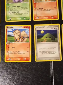 Leaf Green & Fire Red (17) Pokemon Cards Non Holo Bulk Lot Tcg Trade Vtg Card Ga - Image 5