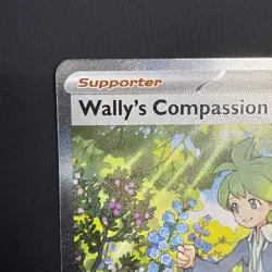 FREE SHIPPING Pokemon TCG Mega Evolution Wally’s Compassion Trainer Card 186/132 - Image 2