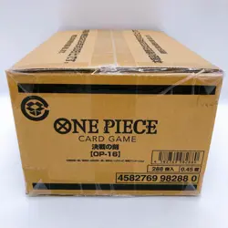 One Piece Card Game The Time of Battle OP-16 Sealed Case (12 BOX) Japanese New - Image 2