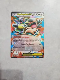 Pokemon TCG Mega Kangaskhan EX Mega Evolution Holo Double Rare Card 104/132 ME01 - Image 1