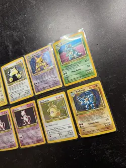 Vintage Pokemon Card Lot Holo Rare Jungle Base Set 1999 Heavy Play/DMG - Image 3