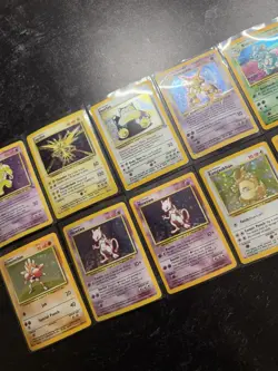 Vintage Pokemon Card Lot Holo Rare Jungle Base Set 1999 Heavy Play/DMG - Image 4