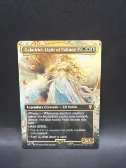 Galadriel, Light of Valinor (Borderless) - MTG - Image 1