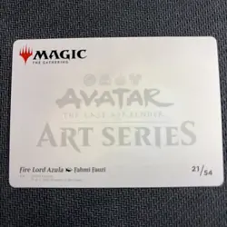 Fire Lord Azula Art Card (Gold-Stamped Signature) Avatar: The Last Airbender Art - Image 5