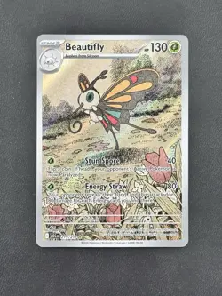 Beautifly Illustration Rare Pokemon Card Ascended Heroes 219/217 - Image 1