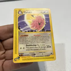 Pokemon TCG Clefable Expedition Base Set 41/165 Regular Rare - Image 3