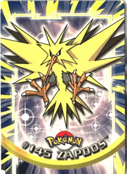 Zapdos #145 Topps Trading Cards Series 3 Pokemon Damaged - Image 1