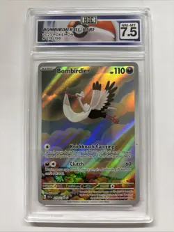 2023 Pokemon Bombirdier Illustration Rare #219 HGC 7.5 (sb4) - Image 1