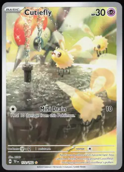 Temporal Forces Cutiefly 172/162 Illustration Rare Pokemon NM/M - Image 1