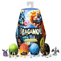 Ultimate Dragon 6-Pack, Collectible Figure and Trading Card Game, for Kids Ag... 778988254004 - Image 1
