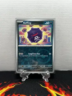 Pokemon TCG Koffing, SV 151 109/165 Reverse Holo - Image 1
