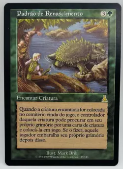MTG Pattern of Rebirth Urza's Destiny Regular Italian - Image 1