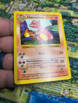 Pokemon Vintage Base Set Shadowless Charmeleon 24/102 NM/LP Wotc 1999 - Image 2